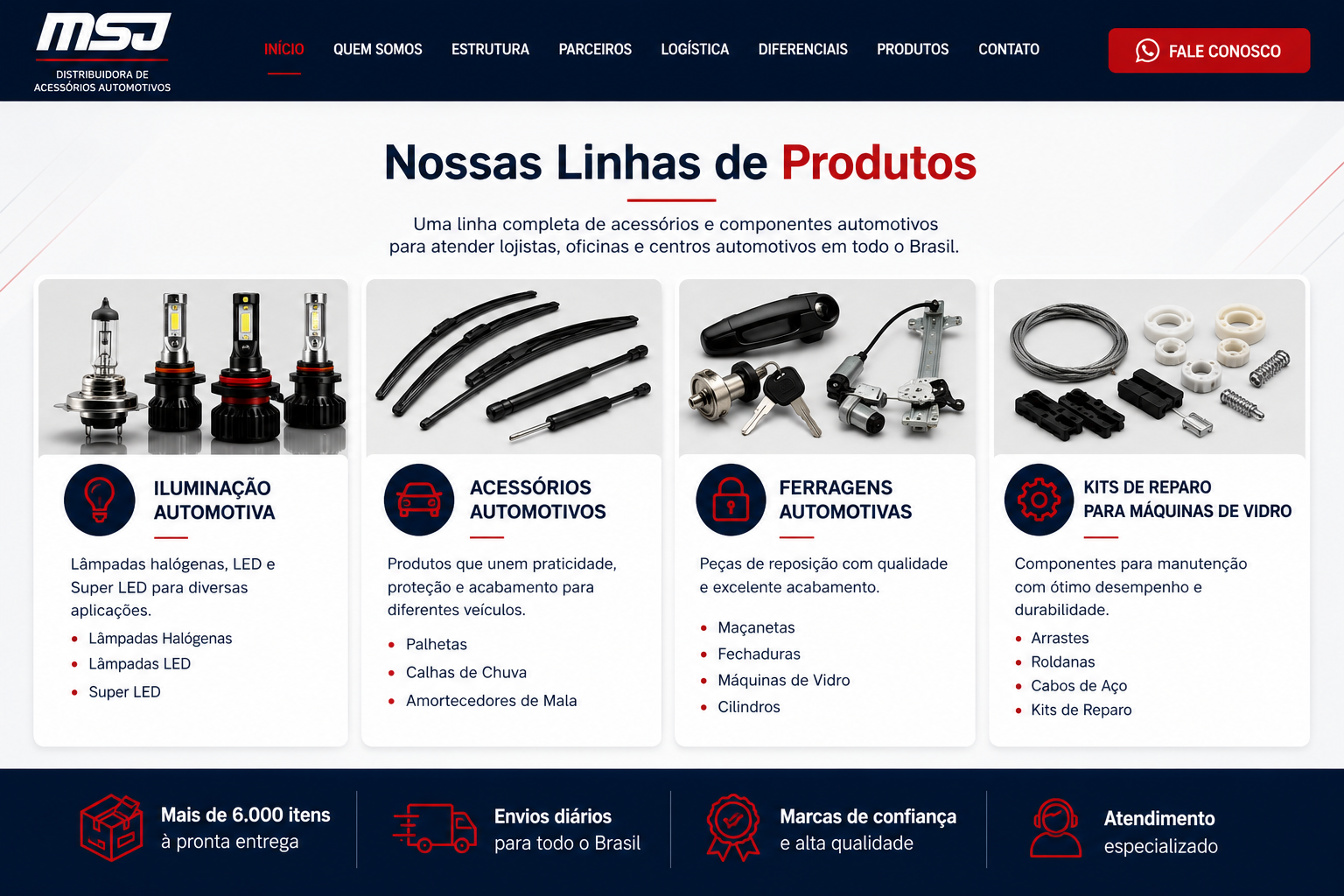 MSJ Distribuidora de Autopeças
