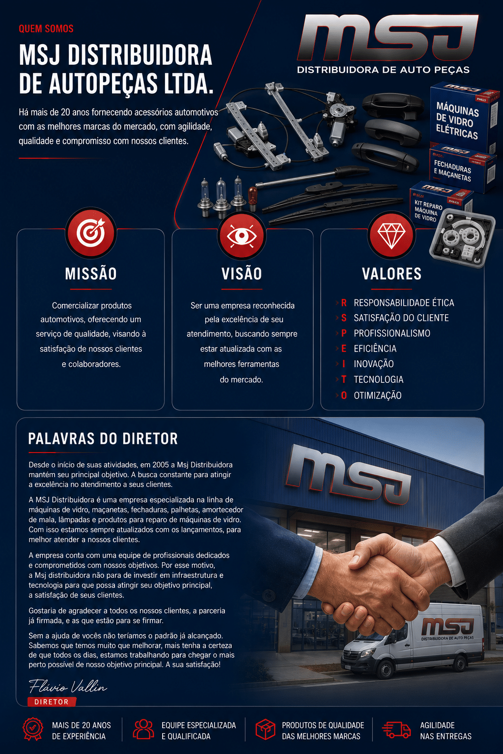 MSJ Distribuidora de Autopeças