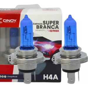 LAMPADA H4 SUPER BRANCA 55/60 W (PAR)