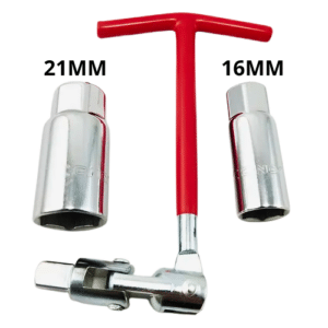 CHAVE VELA ARTICULADA C/2 SOQUETES. 16 E 21MMP