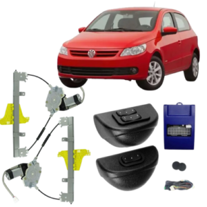 KIT VIDRO ELETRICO GOL/SAVEIRO G5/G6/G7 2010>  2P - ALT. C/SUB DO CELTA