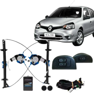 KIT VIDRO ELETRICO CLIO 99> 2P - ALT. C/SUB DO CELTA