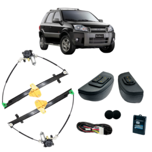 KIT VIDRO ELETRICO ECO SPORT <2012  4P DIANT - ALT. C/SUB DO CELTA