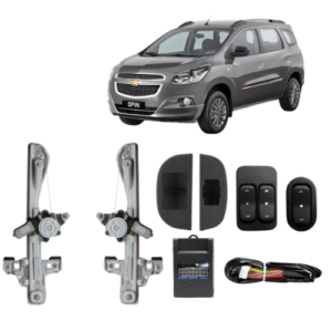 KIT VIDRO ELETRICO SPIN 2013>  4P DIANT - ALT. C/SUB DO CELTA