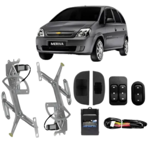 KIT VIDRO ELETRICO MERIVA TODOS 4P DIANT - ALT. C/SUB DO CELTA