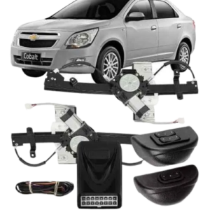 KIT VIDRO ELETRICO COBALT 2012>  4P DIANT - ALT. C/SUB DO CELTA