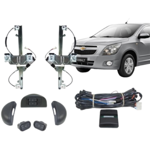 KIT VIDRO ELETRICO COBALT 2012>  4P TRAS - ALT. C/SUB DO CELTA