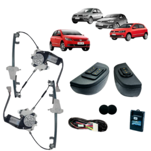 KIT VIDRO ELETRICO GOL VOYG5/G6/G7 4P DIANT - ALT. C/SUB DO CELTA