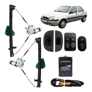 KIT VIDRO ELETRICO FIESTA STREET/ COURIER 2P - ALT. C/SUB DO CELTA