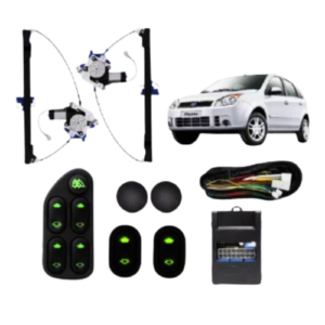 KIT VIDRO ELETRICO FIESTA AMAZON 02>14  4P DIANT - ORIGINAL