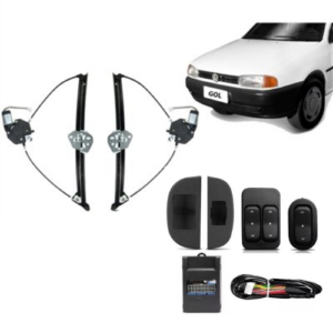 KIT VIDRO ELETRICO GOL GIII GIV SPEC 00> 2P - ALT. C/SUB DO CELTA