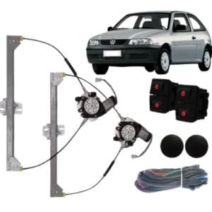KIT VIDRO ELETRICO GOL GIII 2000> 2P - ORIGINAL