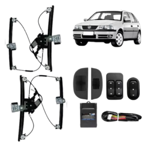 KIT VIDRO ELETRICO GOL G2/G3/G4  4P DIANT - ALT. C/SUB DO CELTA