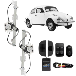 KIT VIDRO ELETRICO FUSCA TODOS 2P - ALT. C/SUB DO CELTA