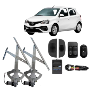 KIT VIDRO ELETRICO ETIOS 12/  DIANT 4P - ALT. C/SUB DO CELTA