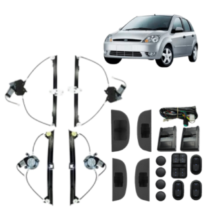 KIT VIDRO ELETRICO FIESTA AMAZON <12 4P COMP - ALT. C/SUB DO CELTA
