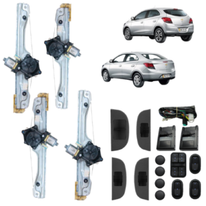 KIT VIDRO ELETRICO ONIX/PRISMA 2012> 4P COMP - ALT. C/SUB DO CELTA