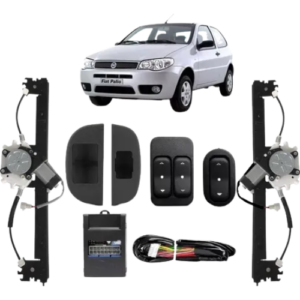 KIT VIDRO ELETRICO PALIO/STRADA GI GII GIII 2P - ALT. C/SUB DO CELTA