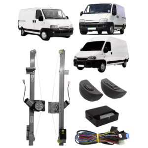 KIT VIDRO ELETRICO  DUCATO/BOXE/JUMPE 99> 2P - ALT. C/SUB DO CELTA