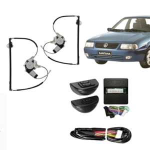 KIT VIDRO ELETRICO SANTANA 1998> 4P DIANT - ALT. C/SUB DO CELTA