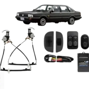 KIT VIDRO ELETRICO SANTANA <1997 4P DIANT - ALT. C/SUB DO CELTA
