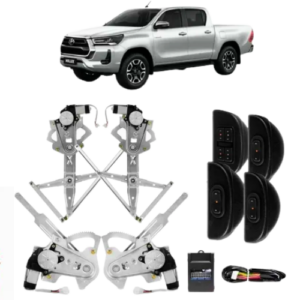 KIT VIDRO ELETRICO HILUX 05>15 4P COMP - ALT. C/SUB DO CELTA