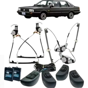 KIT VIDRO ELETRICO SANTANA  <1997 4P COMP - ALT. C/SUB DO CELTA