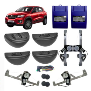 KIT VIDRO ELETRICO KWID 17> 4P COMP - ALT. C/SUB DO CELTA