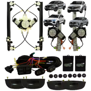 KIT VIDRO ELETRICO ARGO/CRONOS/PULSE 4P COMP - ALT. C/SUB DO CELTA