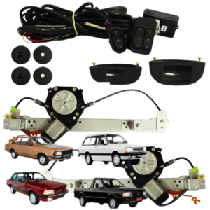 KIT VIDRO ELETRICO DELREY/PAMPA 4P DIANT - ALT. C/SUB DO CELTA