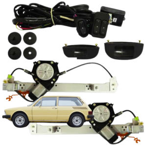 KIT VIDRO ELETRICO BRASILIA 73>81 2P - ALT. C/SUB DO CELTA