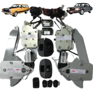 KIT VIDRO ELETRICO OPALA/CARAVAN 68>90 4P COMP - ALT. C/SUB DO CELTA