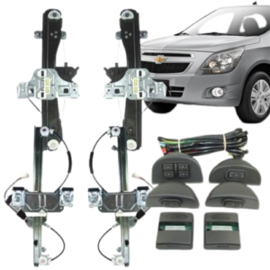 KIT VIDRO ELETRICO COBALT 2012>  4P COMP - ALT. C/SUB DO CELTA
