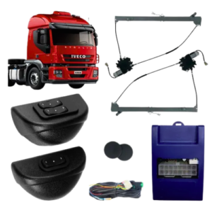 KIT VIDRO ELETRICO EUROTECH/STRALISATE <08 - ALT. C/SUB DO CELTA