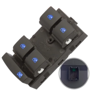 TECLA VID COBALT/ONIX/PRISMA/SPIN - QUADRUPLO - C/BLOQ - TOMADA PEQUENA