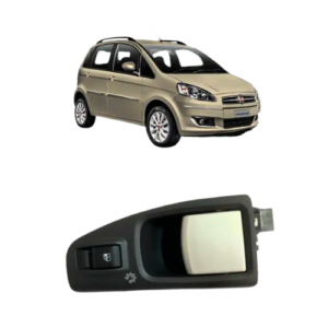 TECLA VID IDEA 2005> - TRASEIRA - DIR - C/MOLDURA E MACANETA INTERNA