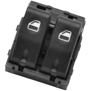 TECLA VID PALIO/SIENA/STRADA/WEEKEND 96>02 - DUPLO - S/MOLDURA - LED VERDE