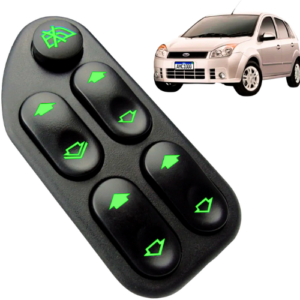 TECLA VID FIESTA AMAZON 02>14 ECOSPORT 02>07 - QUADRUPLA - C/MOLDURA