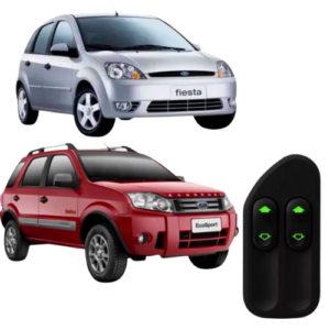 TECLA VID FIESTA AMAZON 02>14 ECOSPORT 02>07 - DUPLO - C/MOLDURA