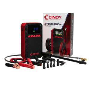 KIT DE EMERG. DUPLA  LANT - CALIB. DE PNEU - CARGA BAT - USB