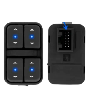TECLA VID AGILE/ MONTANA/CELTA /PRISMA - QUADRUPLA - LED AZUL