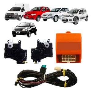 KIT TRAVA ELET NOVO UNO/FIORINO/PALIO/STRADA/KA/CELTA -2P