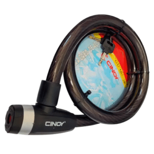 TRAVA CABO ACO CADEADO ANTI FURTO 25MM M