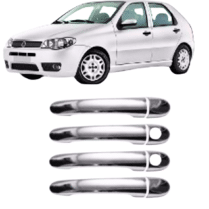 KIT CAPA MAC EXT PALIO/SIENA 05> 4P - CROMADO